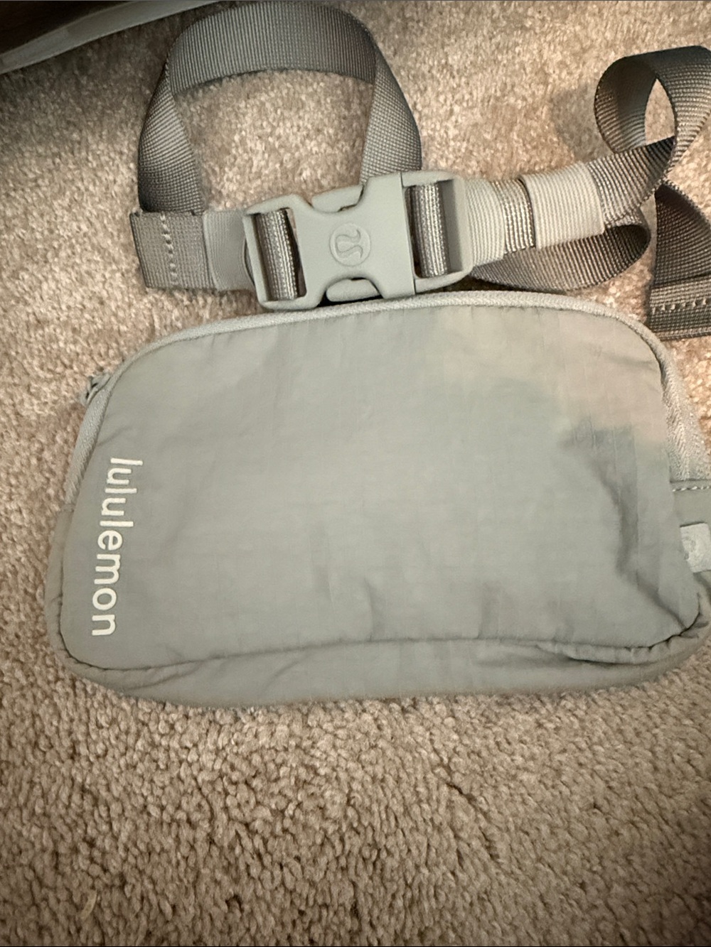 lululemon athletica Light Gray Belt Bag